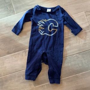 Calgary Flames onesie